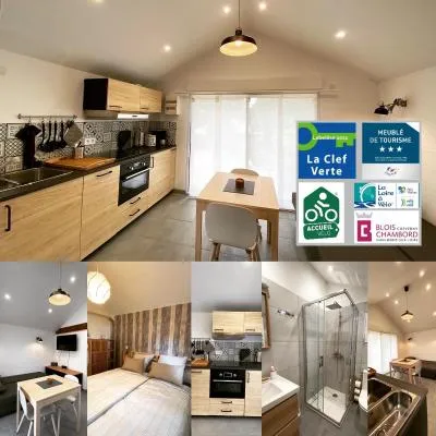 Cottage-Gite & Jacuzzi - Chez Flo & Marc，位于西塞河畔的舒齐的酒店