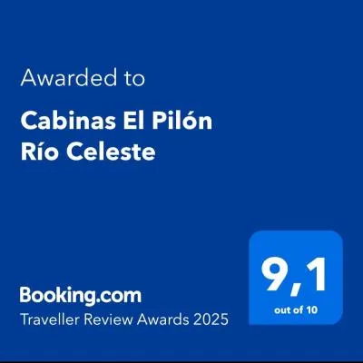 Cabinas El Pilón Río Celeste，位于San Rafael的酒店