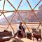 Rum warm bubble camp