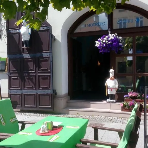 Penzion u modrého zvonku，位于Třemešná的酒店