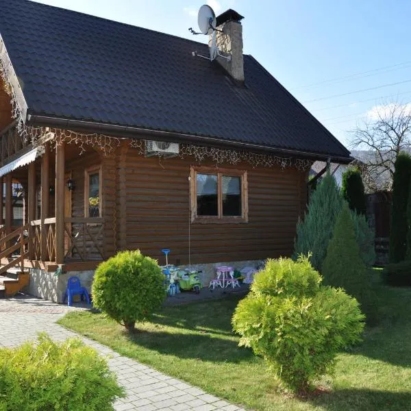 Cottage Smerekovyi，位于格勒贝诺夫的酒店