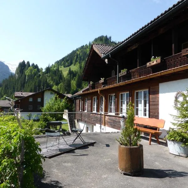 Pension Alpina，位于伦克的酒店