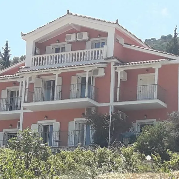 Myrtos Hotel，位于Divarata的酒店