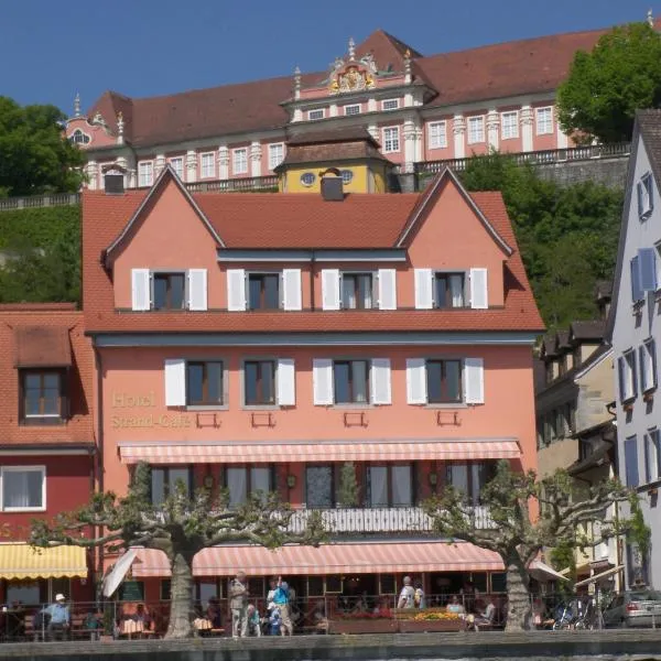 Hotel Strand-Cafe direkt am Bodensee，位于梅尔斯堡的酒店