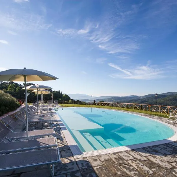 Agriturismo Quata Country House，位于Ortignano Raggiolo的酒店