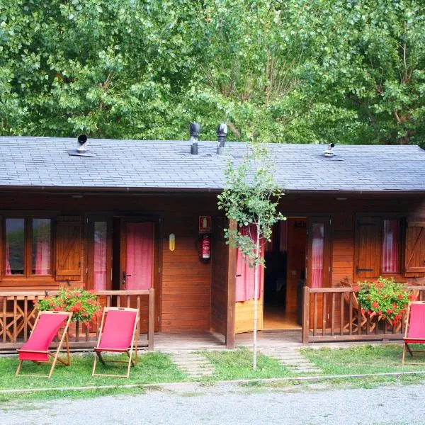 诺坎普露营简易别墅，位于Boren的酒店