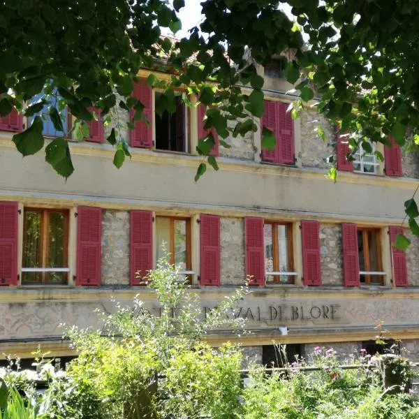 瓦尔德博尔酒店，位于蒂内埃河畔圣索弗的酒店