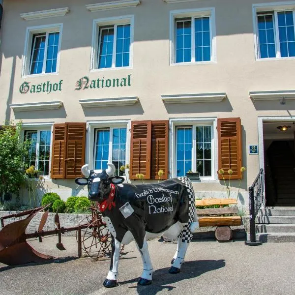 国家旅馆，位于Crémines的酒店