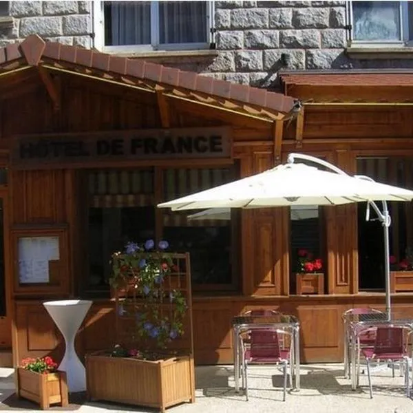 法兰西酒店，位于Saint-Genest-Malifaux的酒店