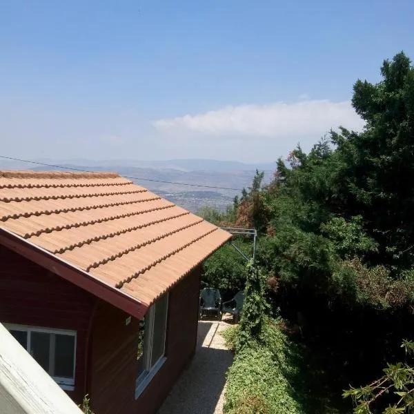 Cabin In The View，位于Mitspe Netofa的酒店