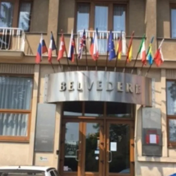 Hotel Belvedere Příbram，位于Dlouhá Lhota的酒店