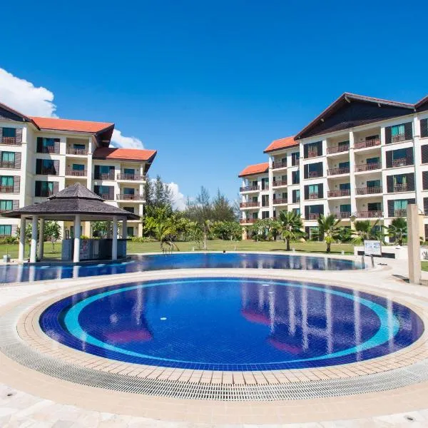 沙巴海滩别墅套房 ，位于Kampong Sudot Simpangan的酒店