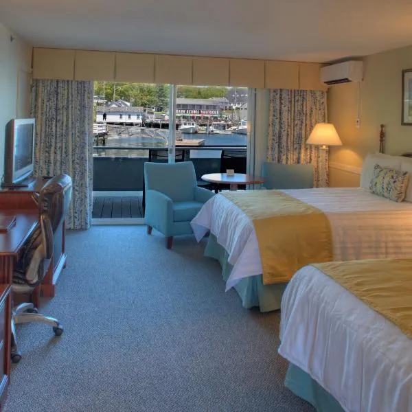 布朗码头旅馆，位于Wiscasset的酒店