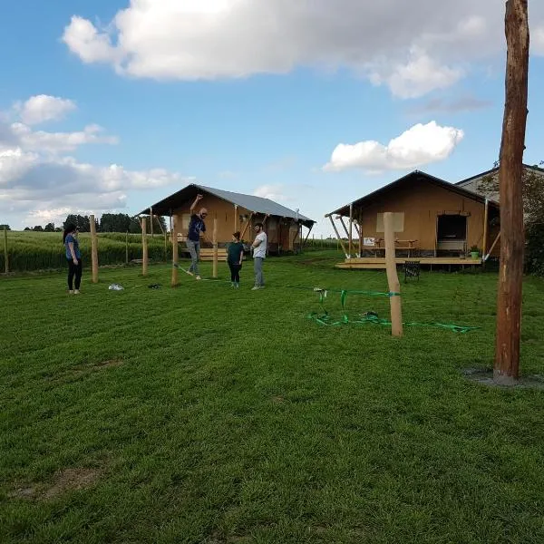 Glamping op het Zeugekot，位于Eikhoek的酒店