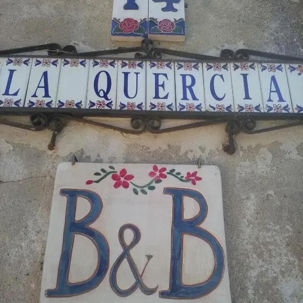 B&B La Quercia，位于Burcèi的酒店