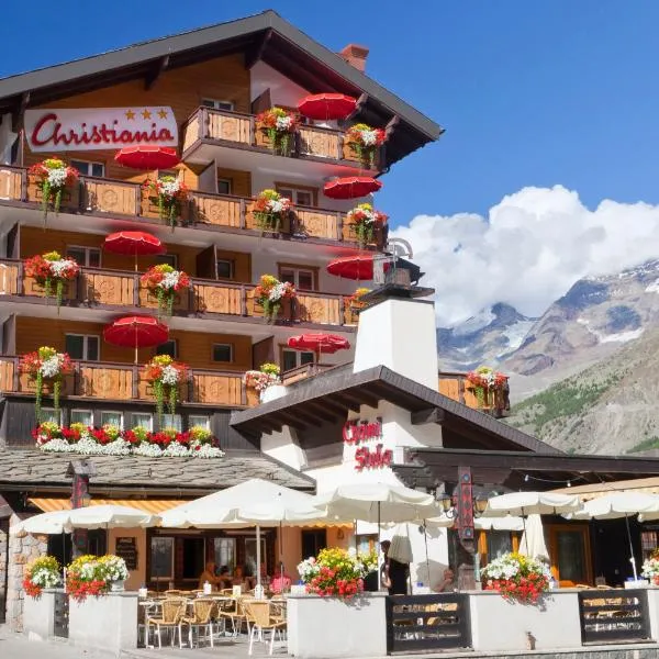 Hotel Christiania Saas-Fee，位于萨斯费的酒店