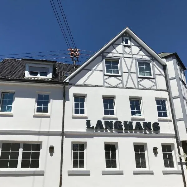 Hotel Langhans，位于Hößlinsülz的酒店