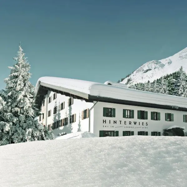 Hinterwies – Ski In / Lodge / Dine，位于Lechleiten的酒店