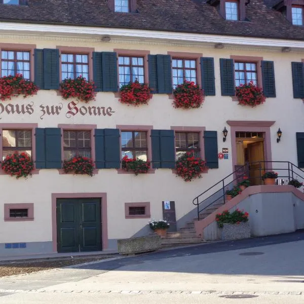 Gasthaus zur Sonne，位于埃施的酒店