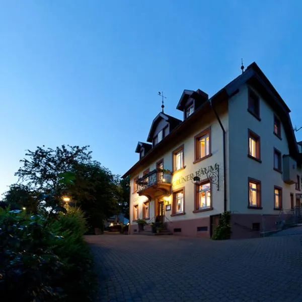 Hotel & Restaurant Grüner Baum Merzhausen，位于Schallstadt-Mengen的酒店