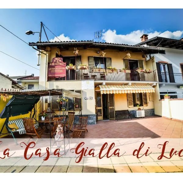 B&B La Casa Gialla Di Luca，位于Saluggia的酒店
