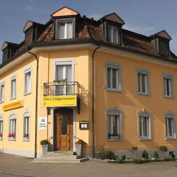 三同盟旅馆，位于Bischofszell的酒店