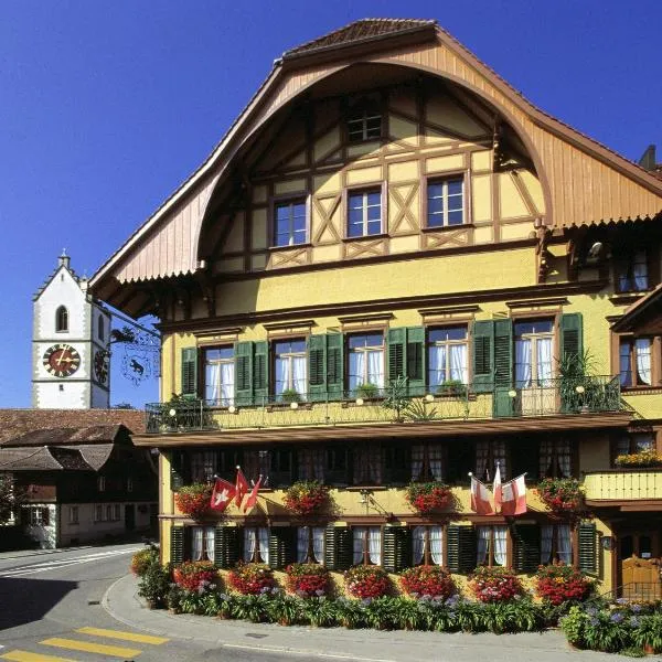 大熊酒店，位于吕策尔弗吕的酒店