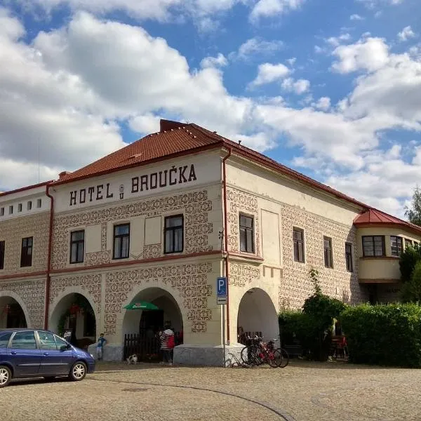 Hotel U Broucka，位于Česká Čermná的酒店