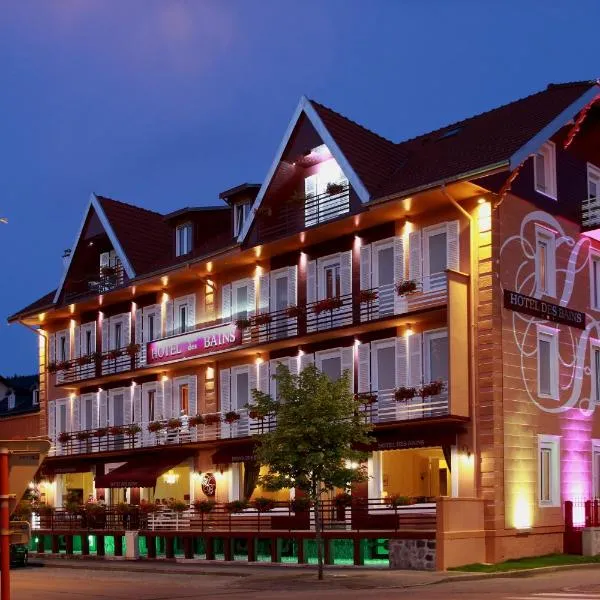 Logis Hotel Des Bains，位于Barbey-Séroux的酒店