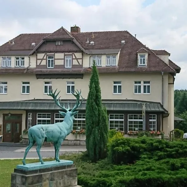 Parkhotel Forsthaus，位于Grillenburg的酒店