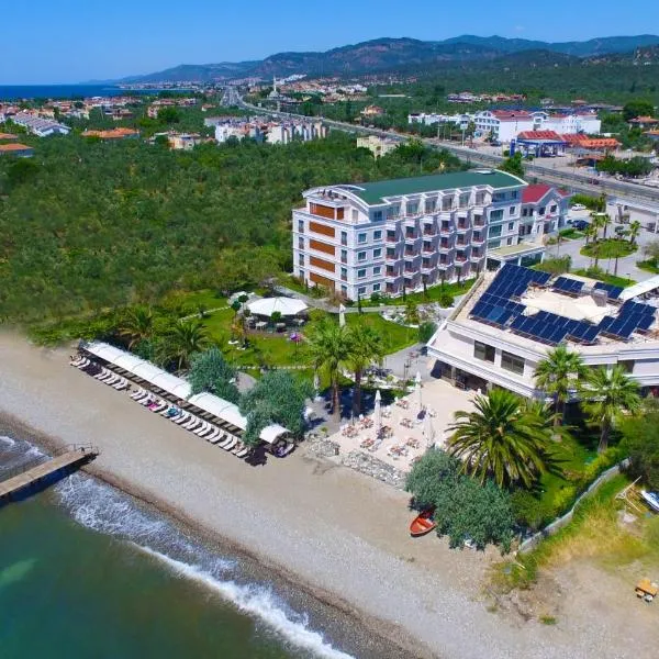 Rawda Resort Hotel Altinoluk，位于Narlı的酒店