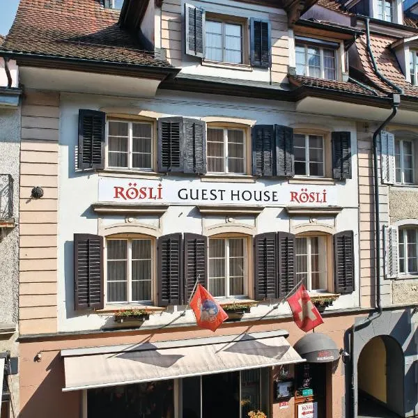 罗斯里宾馆，位于阿尔卑纳赫施塔德的酒店