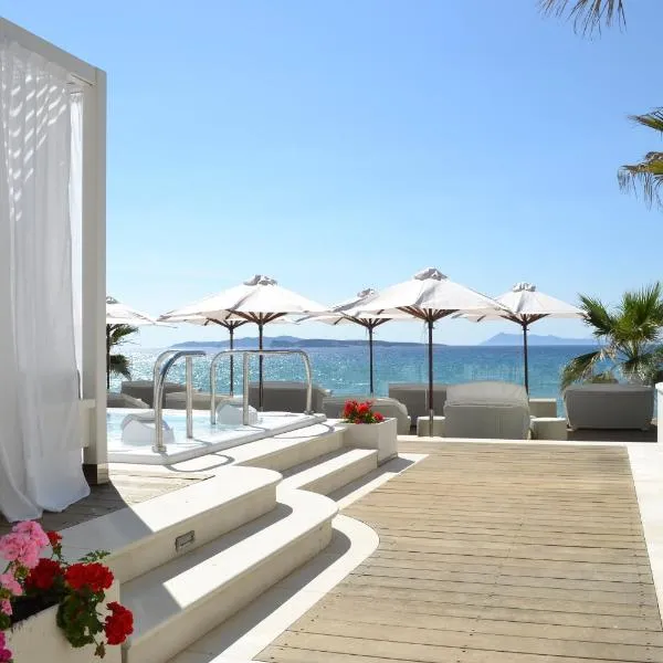 Delfino Blu Wellness Boutique Hotel，位于圣斯特凡诺斯的酒店