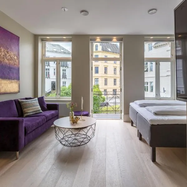2 Døtre Apartments by Hotel Park，位于卑尔根的酒店