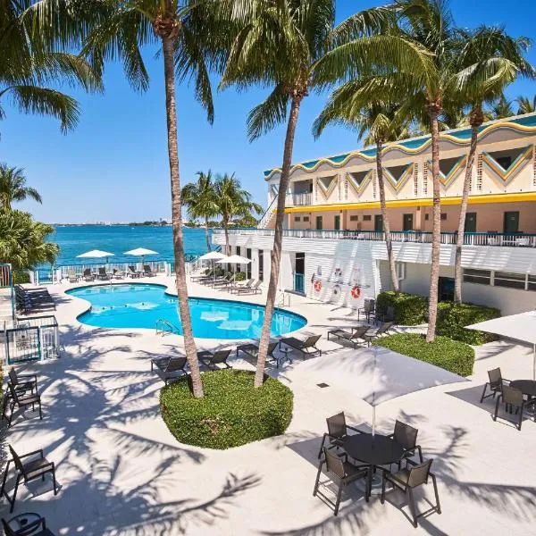 贝斯特韦斯特海湾旅馆&码头，位于北迈阿密的酒店