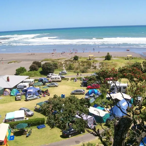 Opunake Beach Holiday Park，位于Opunake的酒店