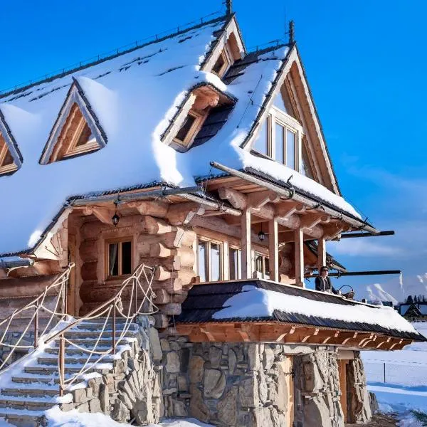 Luxury Chalet Villa Gorsky，位于Białka Tatrzanska的酒店