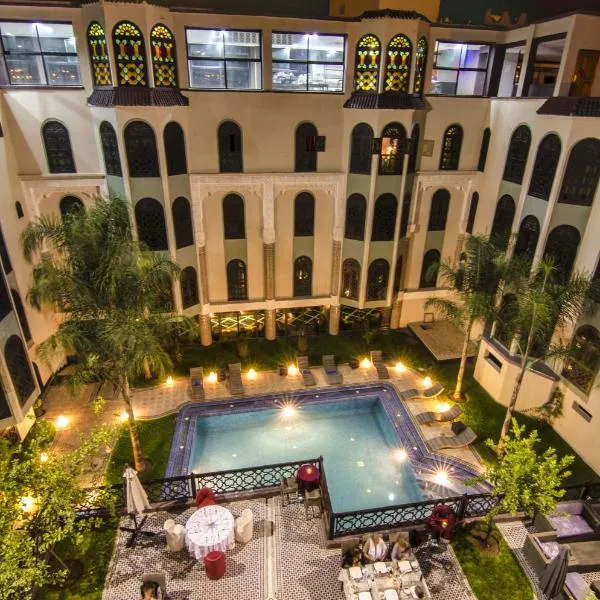 奥梅亚宫套房Spa酒店，位于Sidi Harazem的酒店