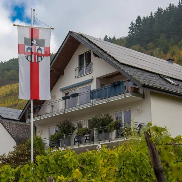 Gästehaus FALKLAY，位于Burg an der Mosel的酒店