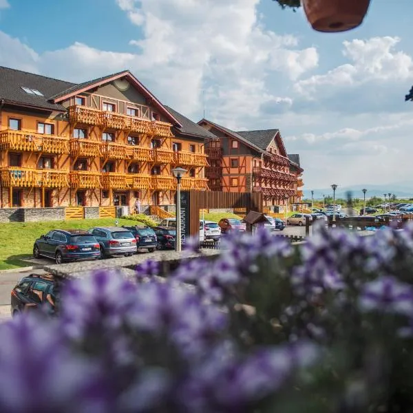塔特拉高尔夫山度假酒店，位于Ľubica的酒店