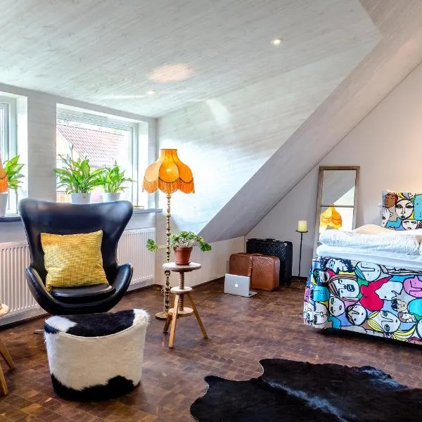 Studio på loftet i två plan，位于Smedstorp的酒店