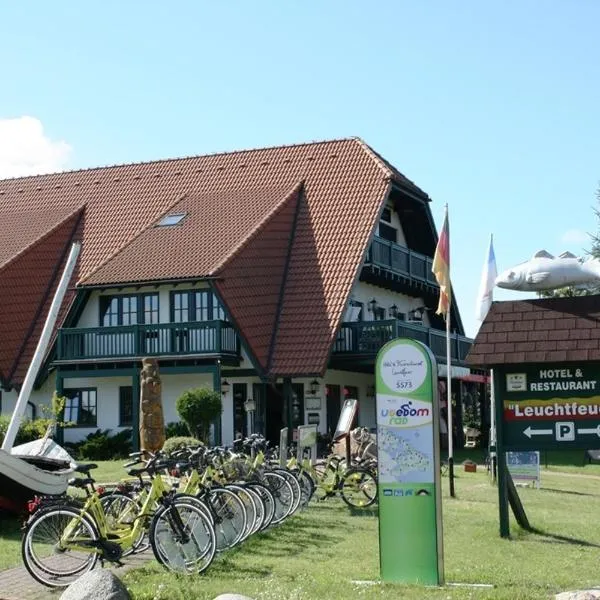 Hotel Leuchtfeuer，位于Pritzwald的酒店
