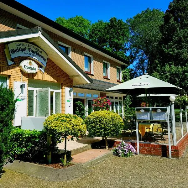 Hotel Garni Gasthof Bucksande，位于Barßel的酒店