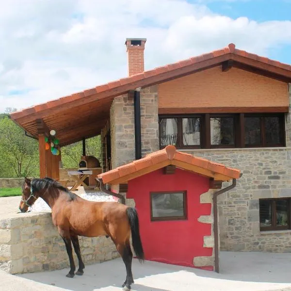 Casa Rural el Ribero I，位于Llanteno的酒店