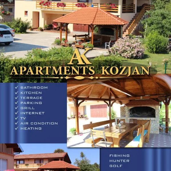 Apartments Kozjan，位于Trg的酒店