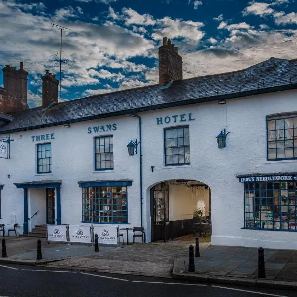 The Three Swans Hotel, Hungerford, Berkshire，位于亨格福德的酒店