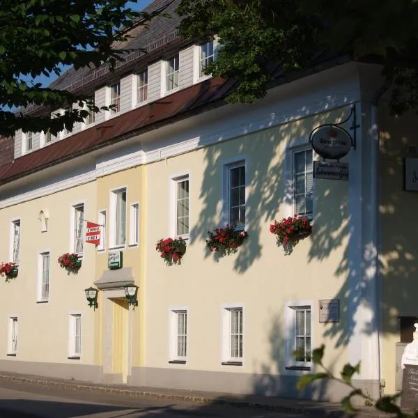 Gasthaus-Pension Schwarzer Graf，位于Sankt Pankraz的酒店