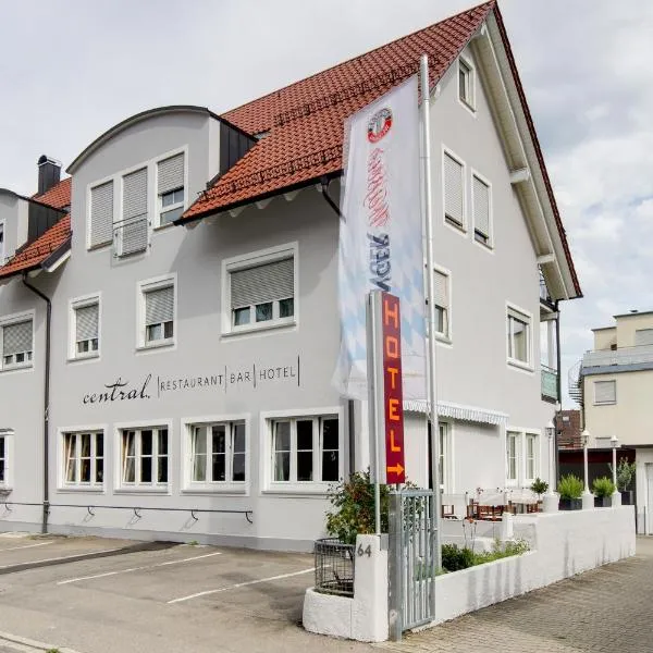 腓特烈港中心酒店，位于Oberdorf的酒店