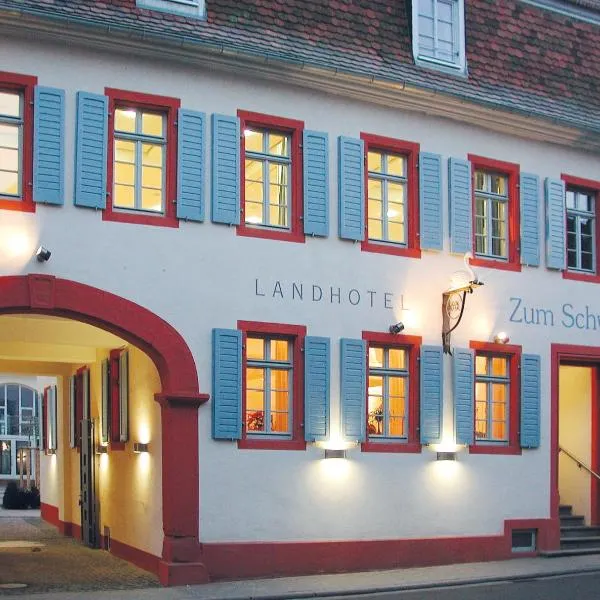 Landhotel zum Schwanen mit Restaurant Mona Liza，位于Biblis的酒店