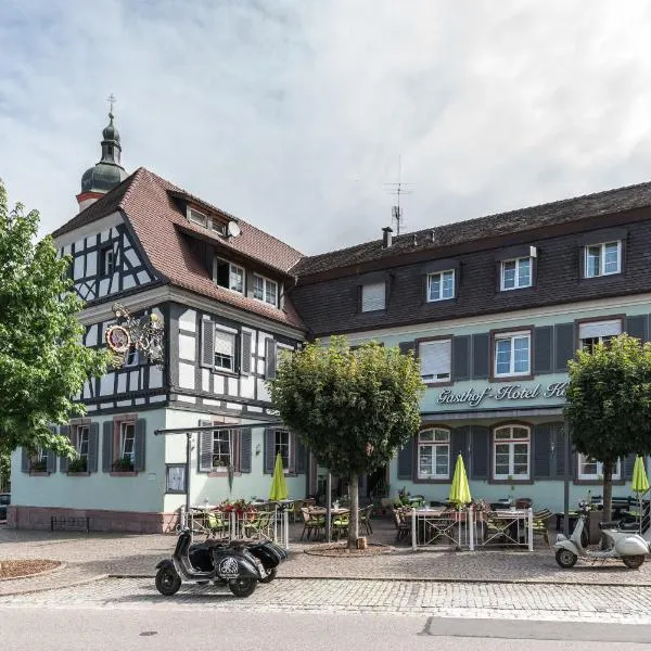 Gasthof - Hotel Kopf，位于Wyhl的酒店